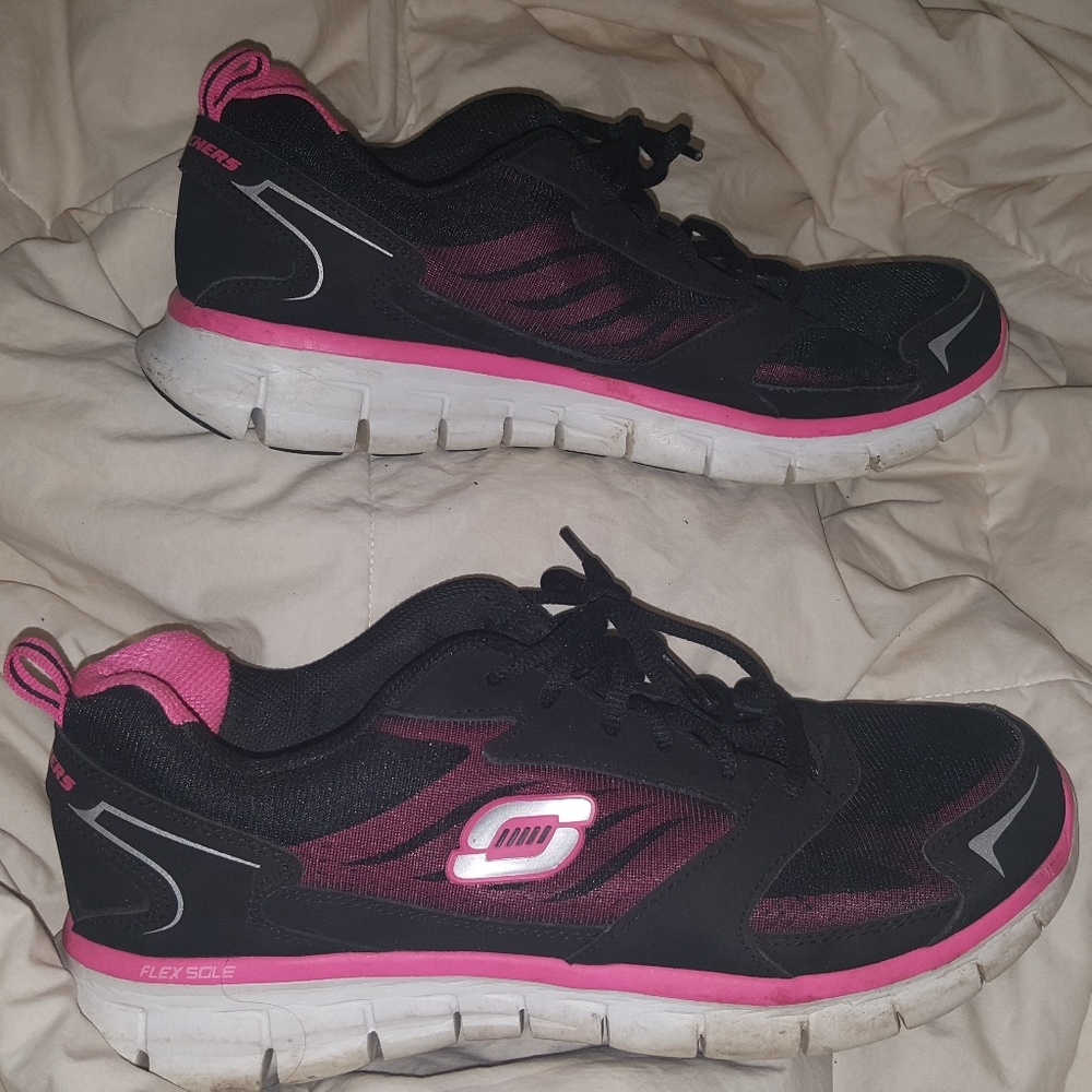 Lace up sneakers